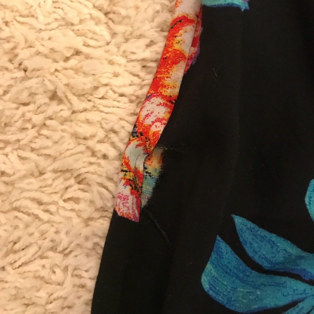 Anthropologie Maeve Black Floral Top - Picture 5 of 5